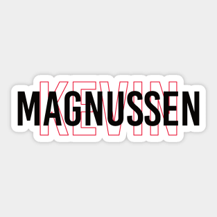 Kevin Magnussen Driver Name - 2022 Season #3 Sticker